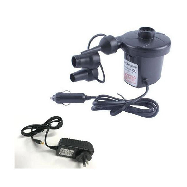 Electric Air Pump Inflator Deflator Ac Wall Plug Dc Car Lighter Plug ...