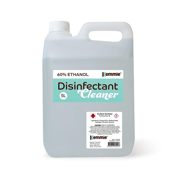 5L Surface Disinfectant Cleaner Sanitiser Refill Alcohol Bulk Spray