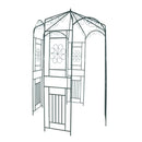 Garden Arch 250 Cm Dark Green