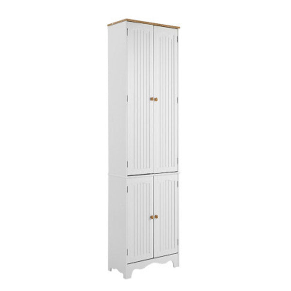 Buffet Sideboard Kitchen Cupboard Storage Cabinet Pantry White