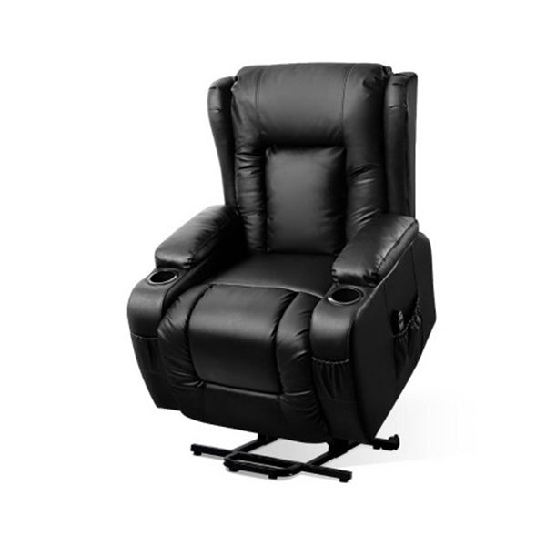 Electric Recliner Chair Lift Heated Massage Chairs Lounge Sofa Leather