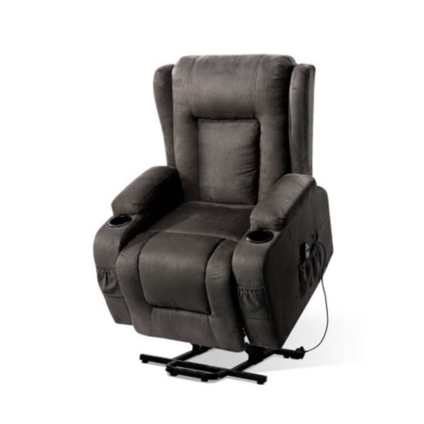 Electric Recliner Chair Lift Heated Massage Chairs Fabric Lounge Sofa