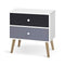 Bedside Tables Drawers Side Table Nightstand Lamp Side Storage Cabinet