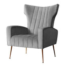 Armchair Lounge Chair Accent Chairs Velvet Couch 730X770X915Mm