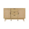 Buffet Sideboard Rattan Cabinet Storage 130X40X80Cm