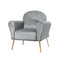 Armchair Lounge Chair Accent Chairs Velvet Couch 80X63X85Cm
