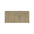 Buffet Sideboard Cabinet Storage 4 Doors Cupboard Hall Wood