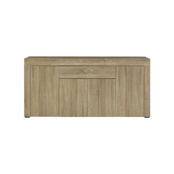 Buffet Sideboard Cabinet Storage 4 Doors Cupboard Hall Wood