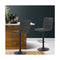 2X Kitchen Bar Stools Lift Chairs Swivel Vintage Leather Coated Legs