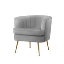 Armchair Lounge Chair Accent Chairs Velvet Couch 69X67X71Cm