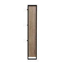 Shoe Cabinet Shoes Storage Rack Wooden Up To 24 Pairs Metal Frame