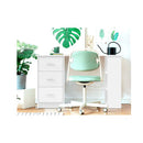 Office Computer Desk Study Table Workstation 3 Drawers Shelf 120 Cm