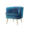 Armchair Lounge Chair Accent Chairs Velvet Couch 69X67X71Cm