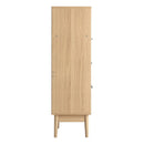 Chest Of Drawers Rattan Cabinet Storage 300X300X1035Mm