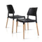 Artiss Set Of 4 Wooden Stackable Dining Chairs