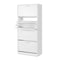 60 Pairs Shoe Cabinet Rack Storage Organizer Shelf Cupboard Drawer