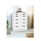 6 Chest Of Drawers Tallboy Cabinet Storage Dresser Table Bedroom