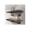 Set of 8 Rustic Vintage Bracket Mount 6"