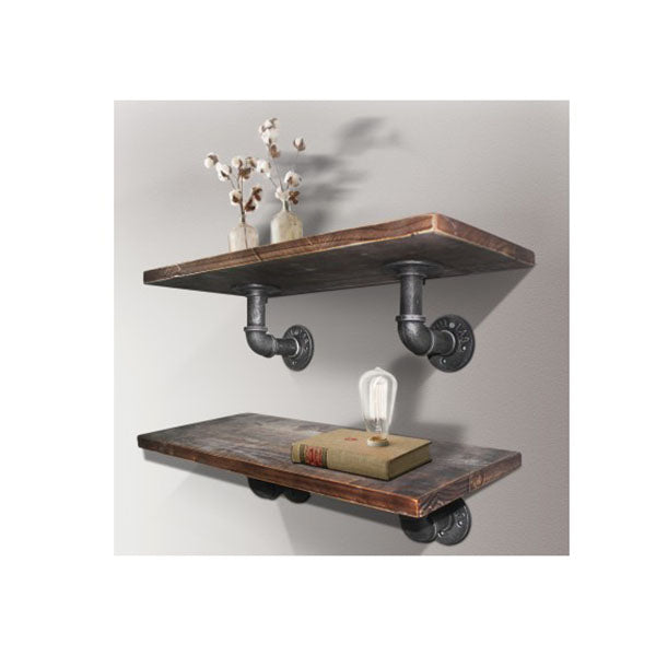 Set of 8 Rustic Vintage Bracket Mount 6"