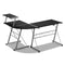 Artiss Corner Metal Pull Out Table Desk