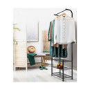 Clothes Rack Coat Stand Portable Hanger Organizer Storage Metal Black