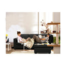 Artiss Sofa Lounge Set 4 Seater Modular Chaise Chair Couch Fabric Dark Grey