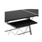 Artiss Corner Metal Pull Out Table Desk