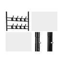 Clothes Rack Coat Stand Portable Hanger Organizer Storage Metal Black