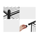 Clothes Rack Coat Stand Portable Hanger Organizer Storage Metal Black