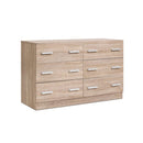 6 Chest Of Drawers Cabinet Dresser Table Tallboy Lowboy Storage Wood