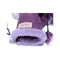 UGG Fingerless Sheepskin Leather Gloves Purple Womens Cindy