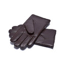 UGG Sheepskin Leather Gloves Chocolate Men's Cole