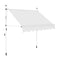 Manual Retractable Awning Fabric Cream