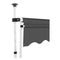 Manual Retractable Awning Fabric Anthracite