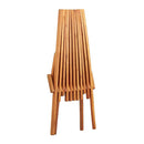 Folding Outdoor Lounge Chairs 2 Pcs Solid Acacia Wood