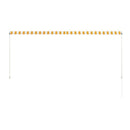 Retractable Awning Yellow And White
