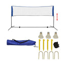 Badminton Net Set With Shuttlecocks