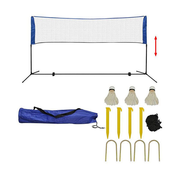 Badminton Net Set With Shuttlecocks
