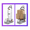 Foldable Shopping Cart Trolley Stainless Steel Basket Luggage Grocery Portable