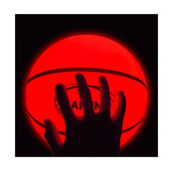 Basketball Led Glow Light Up Trampoline Ball