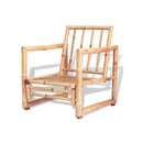 Garden Chairs 2 Pcs With Cushions And Pillows Bamboo