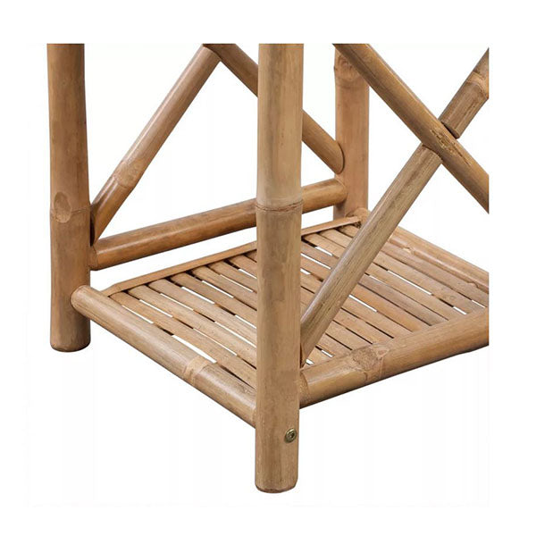 5 Tier Square Bamboo Shelf