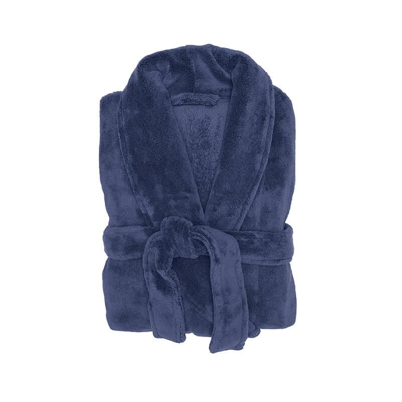 Bambury Microplush Robe Denim