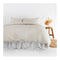 Bambury Temple Organic Cotton Quilt Cover Set Pebble