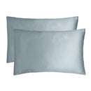 Bambury Bamboo Satin Pillowcases Slate Blue