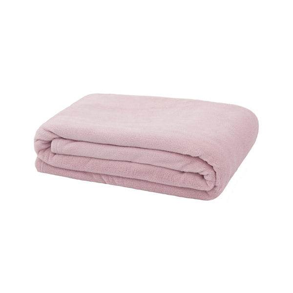 Bambury Microplush Throw Rug Blush 130X170 Cm