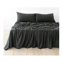 Bambury Bedt Organica Sheet Set Charcoal