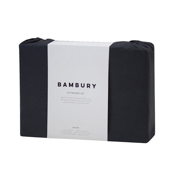 Bambury 250Tc Cotton Sheet Set Queen