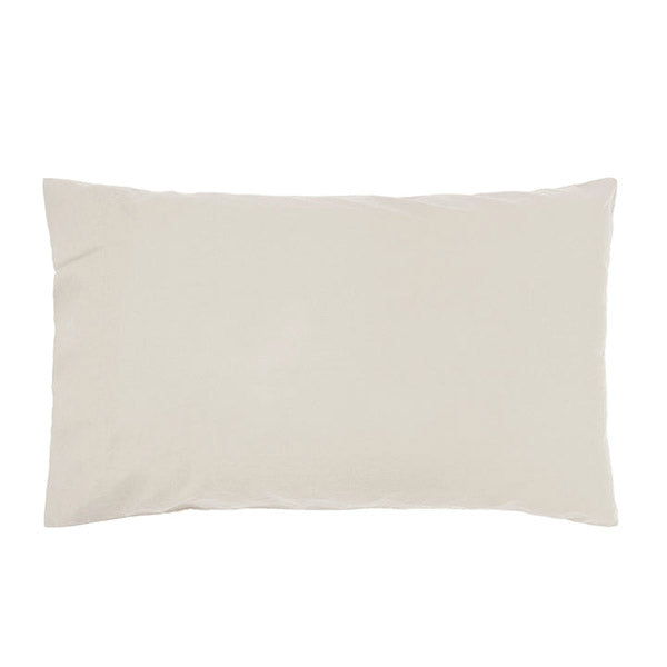 Bambury Temple Organic Cotton Quilt Cover Set Pebble