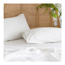 Bambury Temple Organic Cotton Sheet Set Ivory